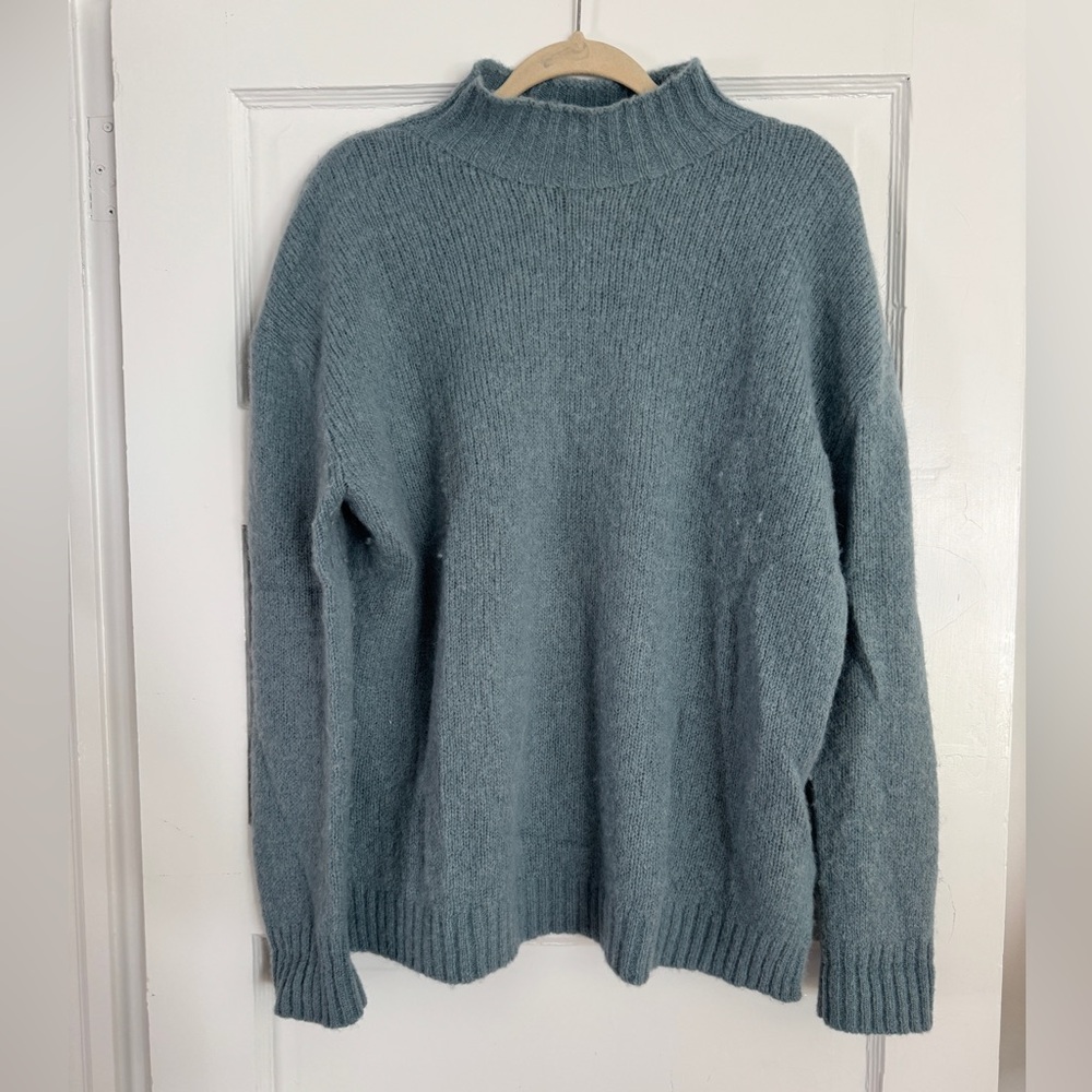 Jenni Kayne wool blend mock neck sweater